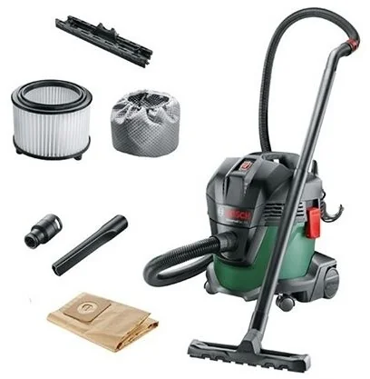 Пылесос Bosch универсальный UniversalVac 15,1000 Вт,15 л,23 кПа,Масса : 6 кг,Длина кабеля: 4 м