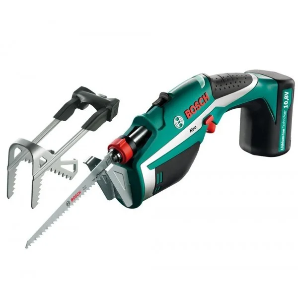 Пила Bosch садовая аккум. KEO, 10.8 В, D 60-80 мм; зарядка 3 часа, вес 900гр
