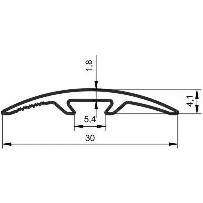 Планка порожная B-1002 Акация 180 см