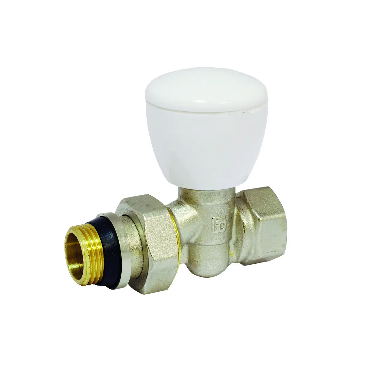 Кран радиаторный  FADO NEW 3/4" прямой верхний арт.RN13