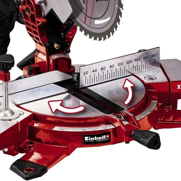 Пила торцовочная аккум. Einhell TE-MS 18/210 Li-Solo (4300890)