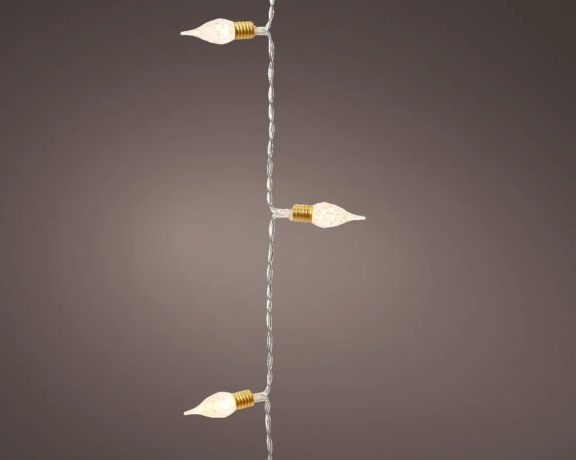 Электрогирлянда Lumineo 50 LED vintage lights 8 режимов  220 В Indoor/Outdoor 488847 Kmg
