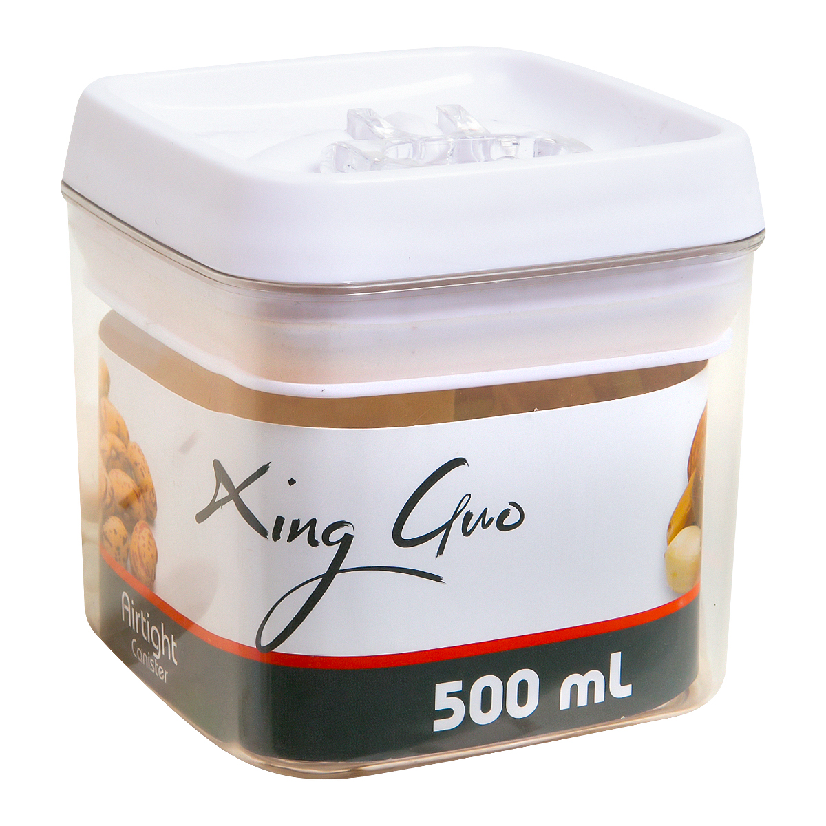 Контейнер для продуктов квадратный 500 мл с герметичной крышкой XG88-08 PRC
