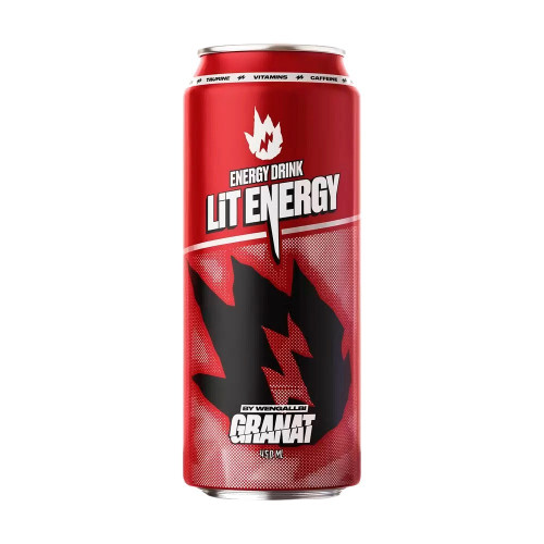 LIT ENERGY Напиток энергетический GRANAT 0,45л ж/б