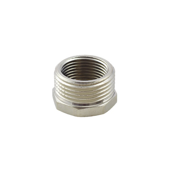 Футорка FADO НИКЕЛЬ 1''х1/2'' PF01