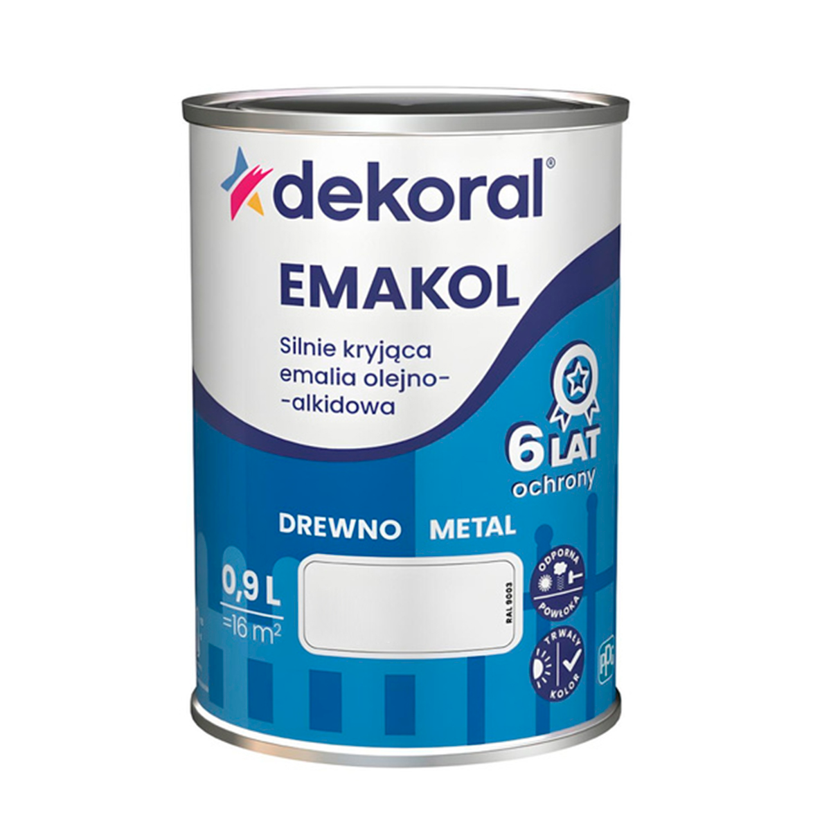 Эмаль Emakol SB Trim  brown 0,9