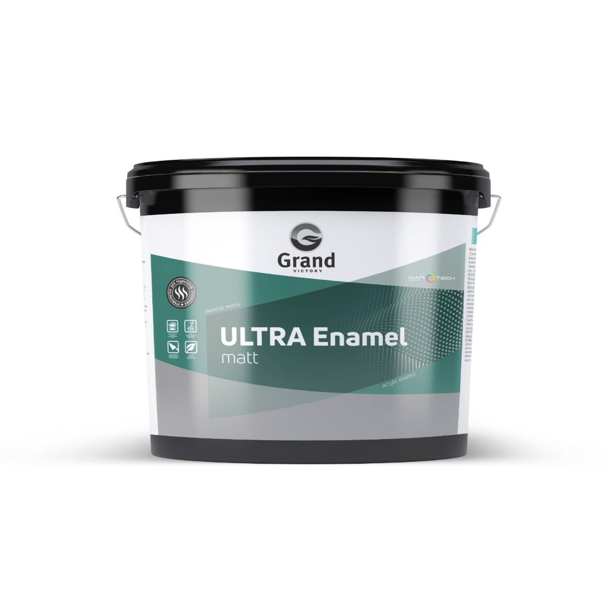 Эмаль акриловая Ultra Enamel  matt (Матовая) "Grand Victory"  8 л