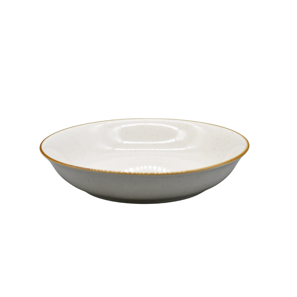Миска керамическая DH 20,5х4,5 см беж 80TP 2058#