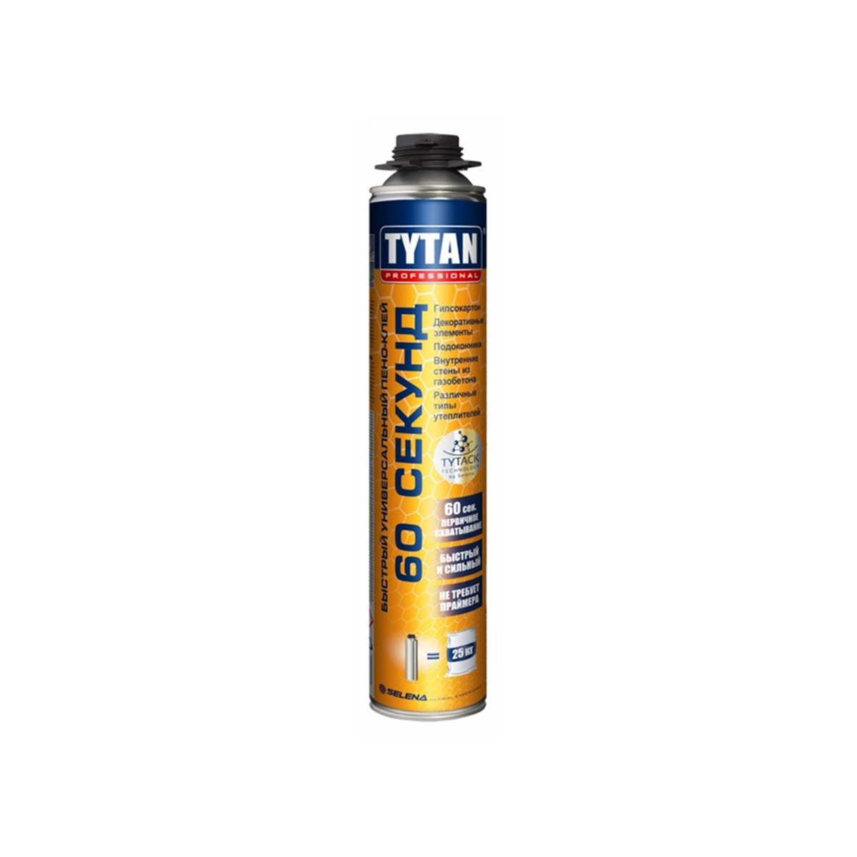 Tytan Professional пена-клей,быстрый, универсальный,60сек,750 мл