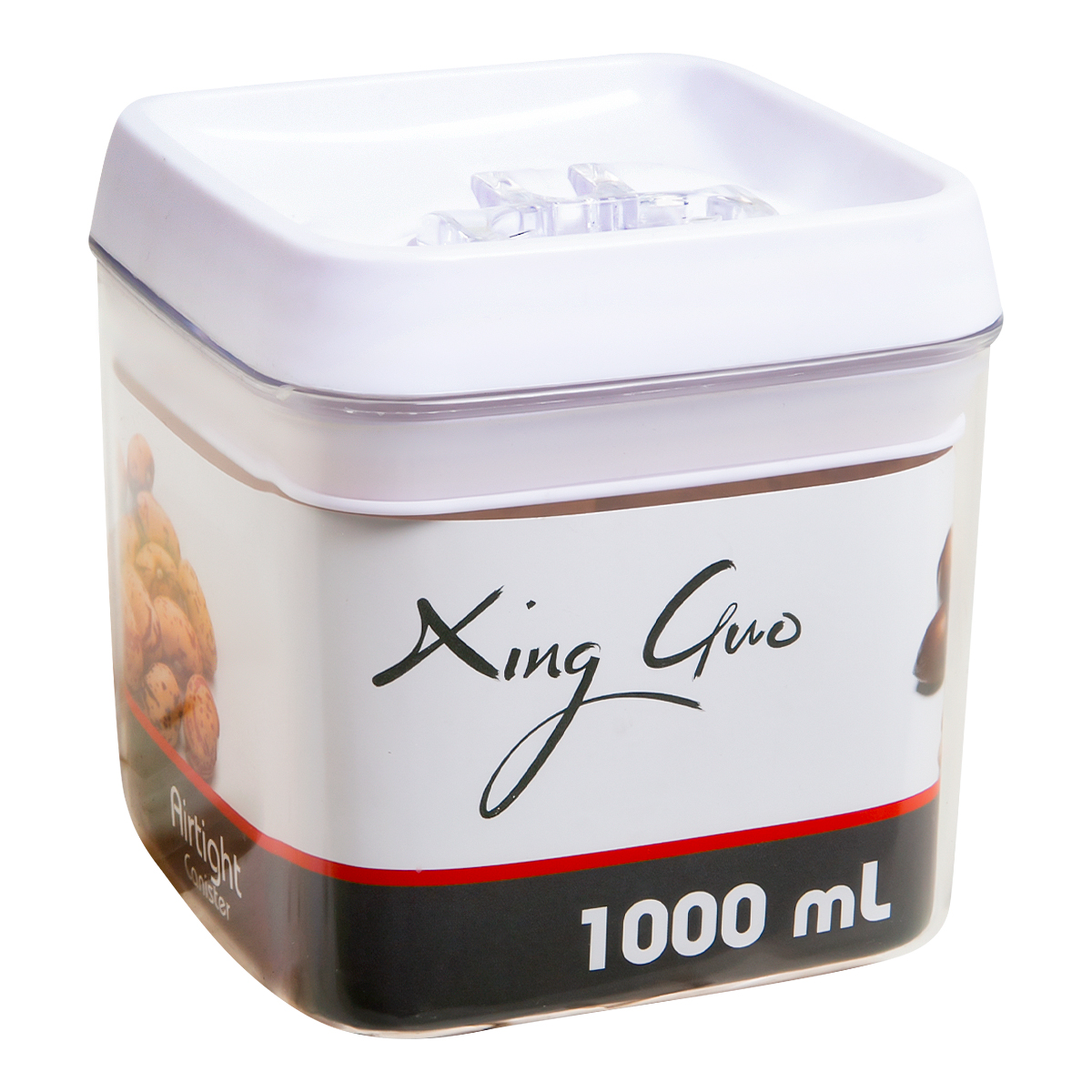 Контейнер для продуктов квадратный 1000 мл с герметичной крышкой XG88-11B