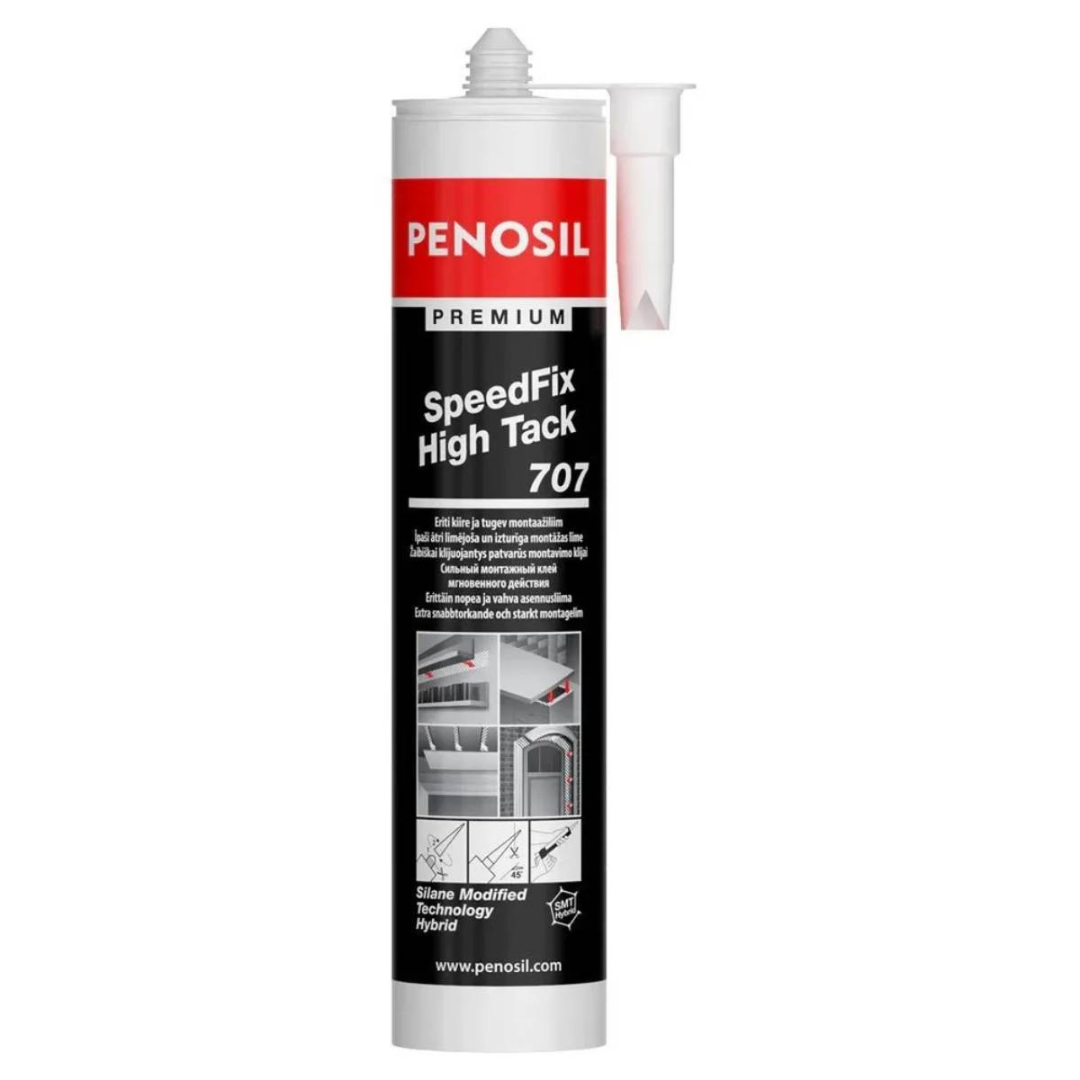 Клей с мгновенной адгезией PENOSIL SpeedFix High Tack 707, 280 мл