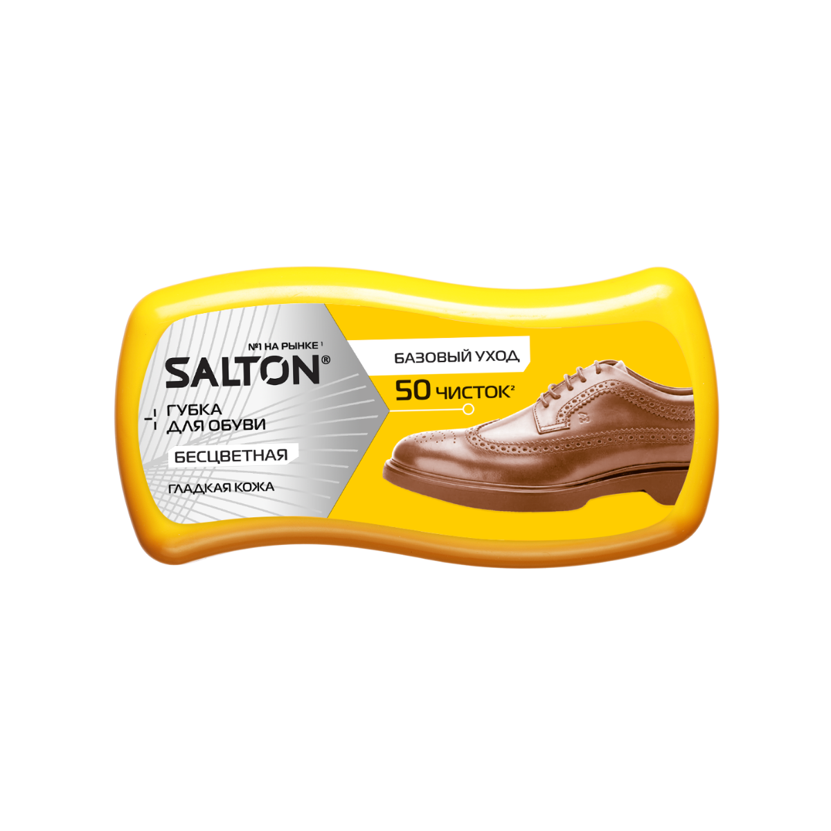 Губка Salton Волна Миди для гладкой кожи бесцветная
