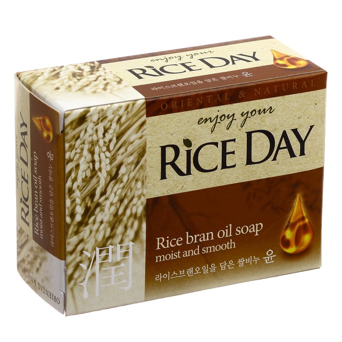 Мыло CJ LION Rice Day (Yoon) с рисовыми отрубями 100гр