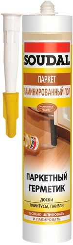 Герметик SOUDAL паркетный акриловый дуб 15*300мл
