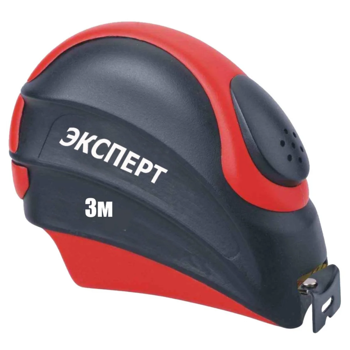 Рулетка "ЭКСПЕРТ" 7103, автоматическая фиксация, обрезиненный корпус, 3м