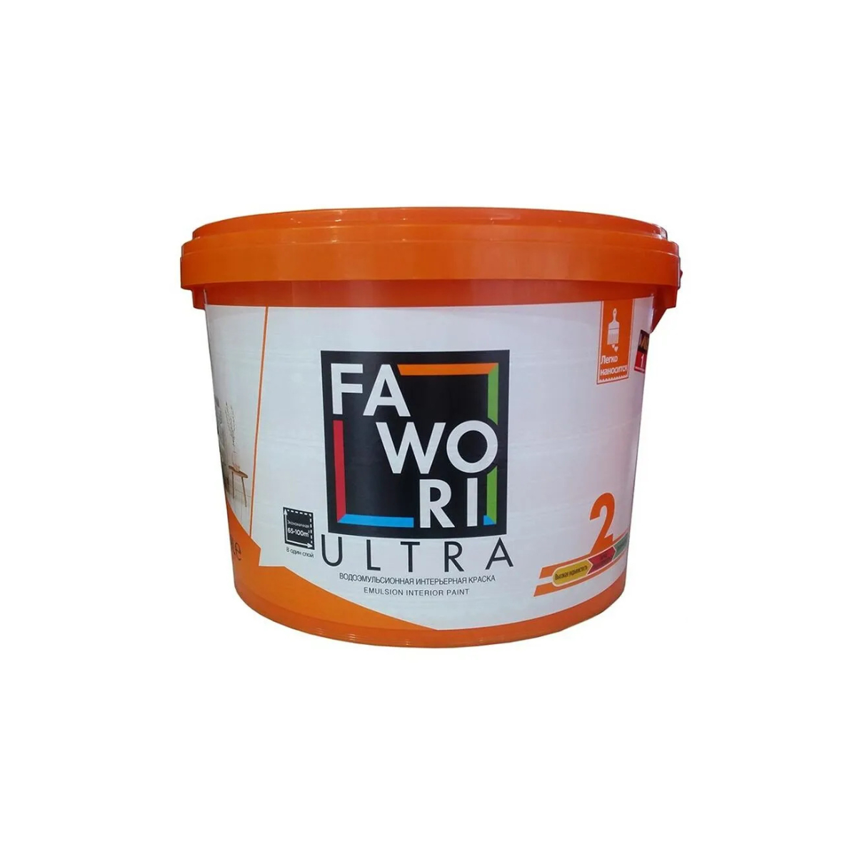 Краска FAWORI ULTRA 2 MIX-1 9 л.