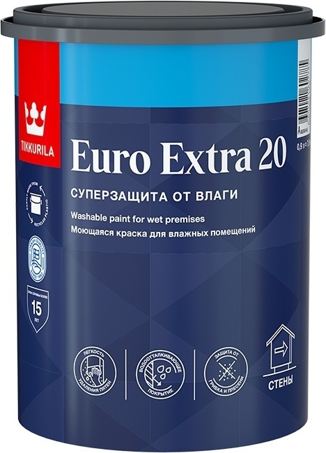 Краска Euro Extra 20 C_New 7,5L