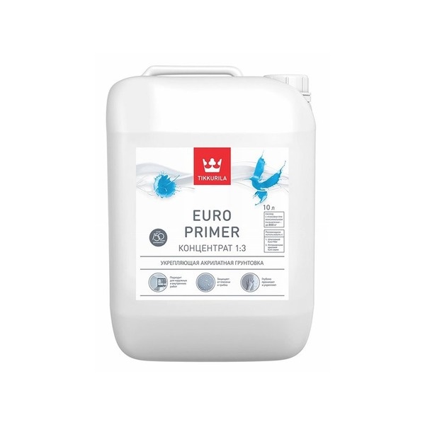 Грунт Euro Ground акрилатный, (EuroPrimer),10л