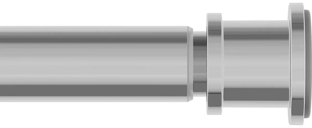 Карниз для ванной комнаты IDDIS Elegante 110-200 см хром глянцевый RSC0120i14