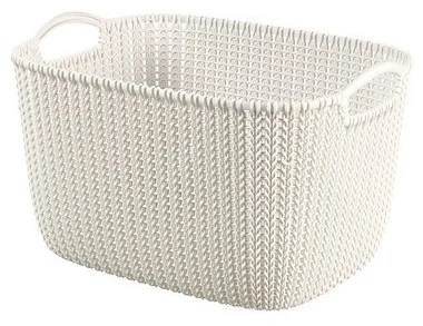 Корзина Curver KNIT L 19л белая
