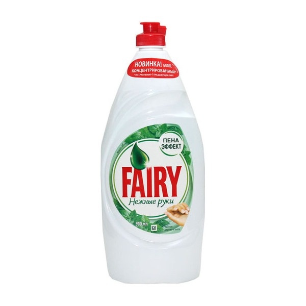 Средство для мытья посуды FAIRY Нежные руки Чайное дерево и мята 900мл