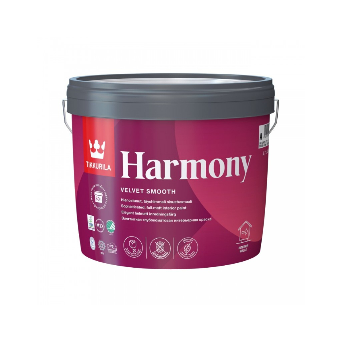 Краска интерьерная HARMONY A гл/мат 2,7л