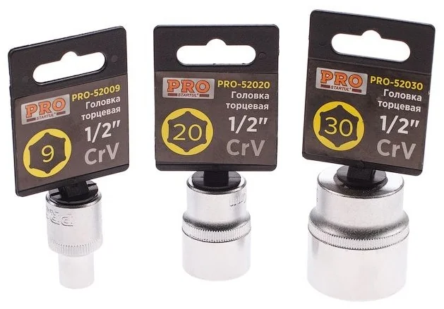 Головка 1/2" 19мм 6гр. PRO STARTUL (PRO-52019)