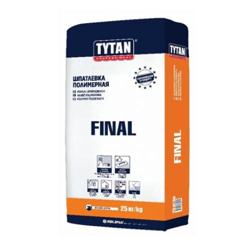 Tytan шпаклевка полимерная финишная FINAL BS42 (25кг)