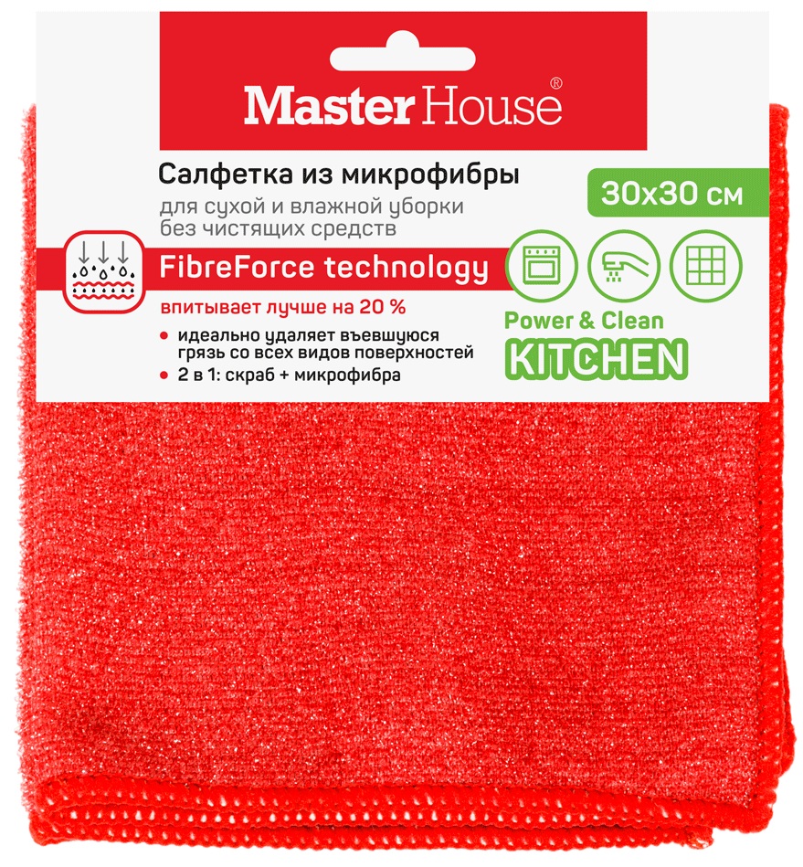 Салфетка из микрофибры Master House Китайский дракон 30х30см