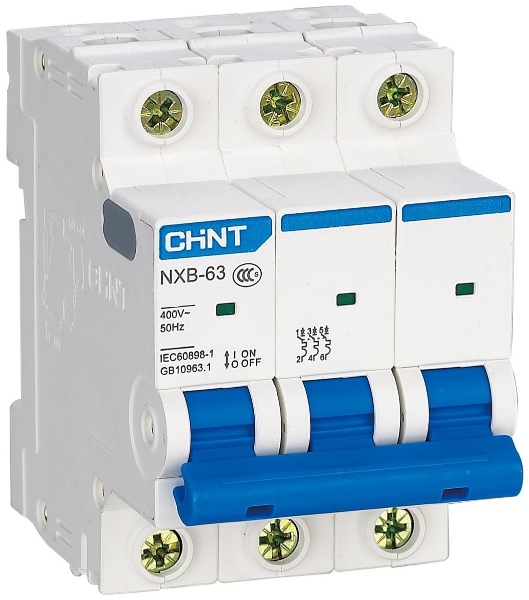 Авт. выкл. NXB-63S 3P 63А 4.5kA х-ка C (R)