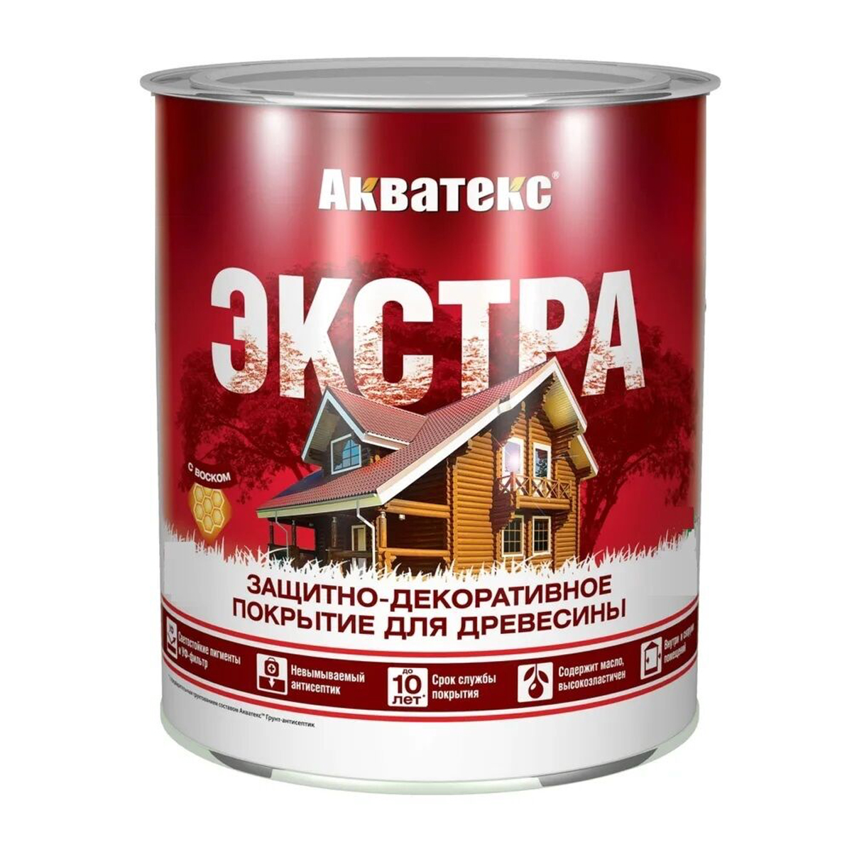 Текстурное покрытие Акватекс-экстра 0,8л (белый)