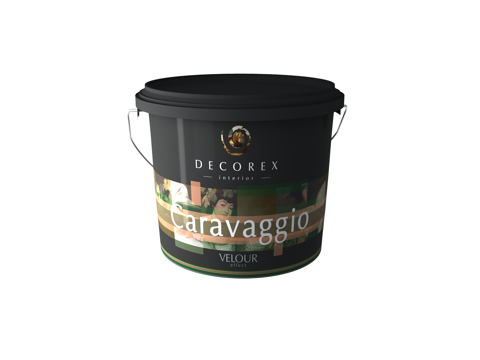 Декоративная штукатурка Decorex Caravaggio NEW, 5 кг, база silver