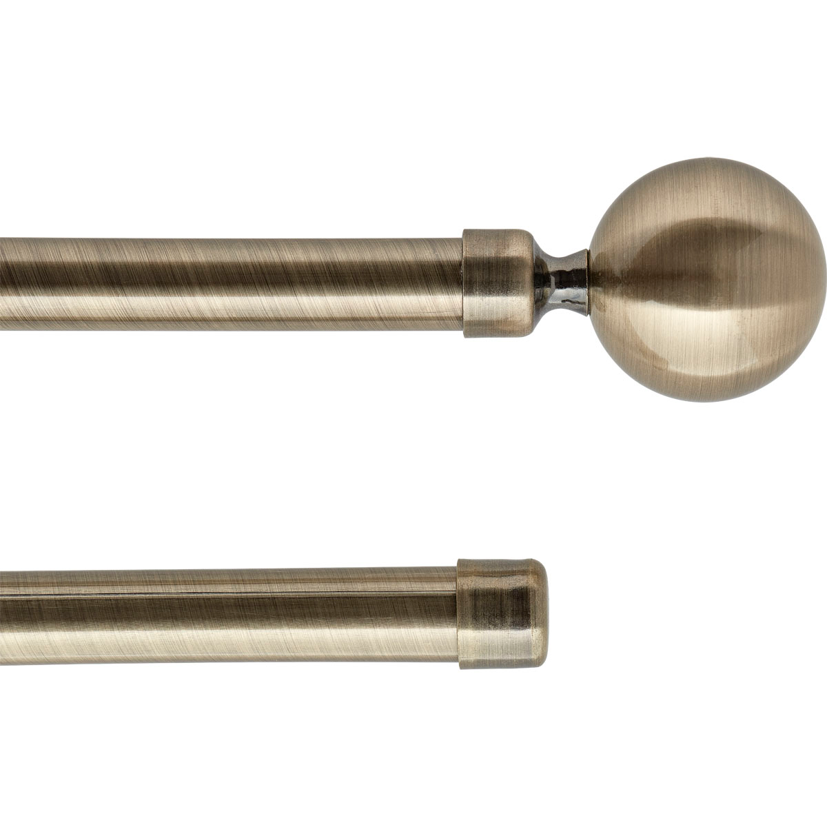 Карниз телескопический двойной Luance PALOMA 120-210 см D19 BRONZE 796212097