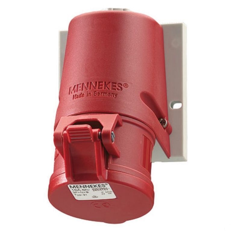 Розетка настенная №27004 16А 5P 400B IP44 MENN