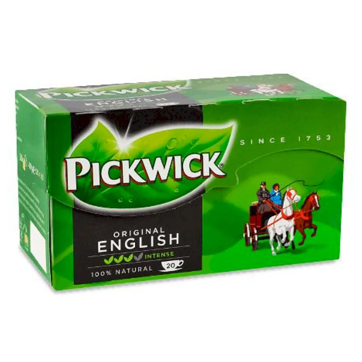 Чай пакетированный черный ORIGINAL ENGLISH Pickwick 40г(20x2Г)