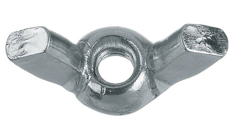Гайка барашковая DIN315 М 6(2шт)
