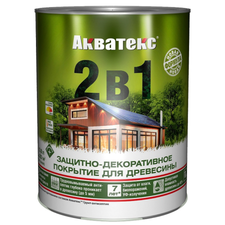 Текстурное покрытие - Акватекс (0,8л) - белый