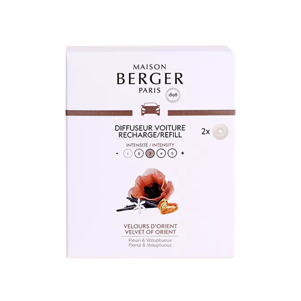 Авто Сменный блок Maison Berger 2шт Восточный бархат