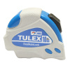 Рулетка"TULEX"7001110 DualAutoLock обрезиненный корпус,двойная автофиксация,магнитный зацеп,10м*25мм