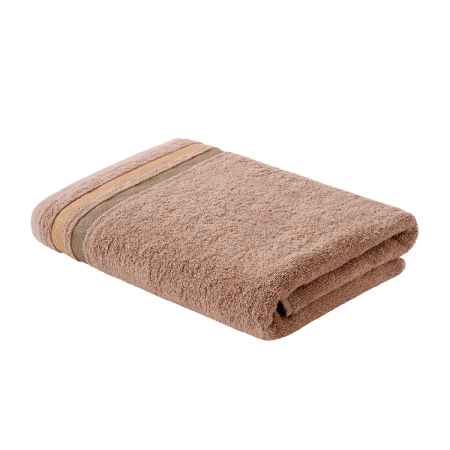 Полотенце Самойловский Текстиль Исландия 50х90 см мокко бордюр