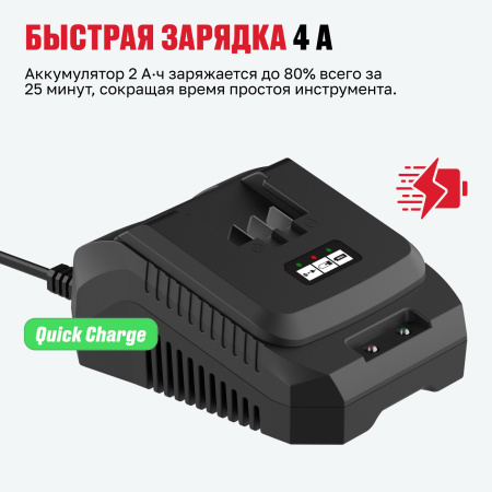 Набор аккумулятор + зарядное устройство ALTECO Kit (BCD 21-20 Li / BC 21-40 QF)