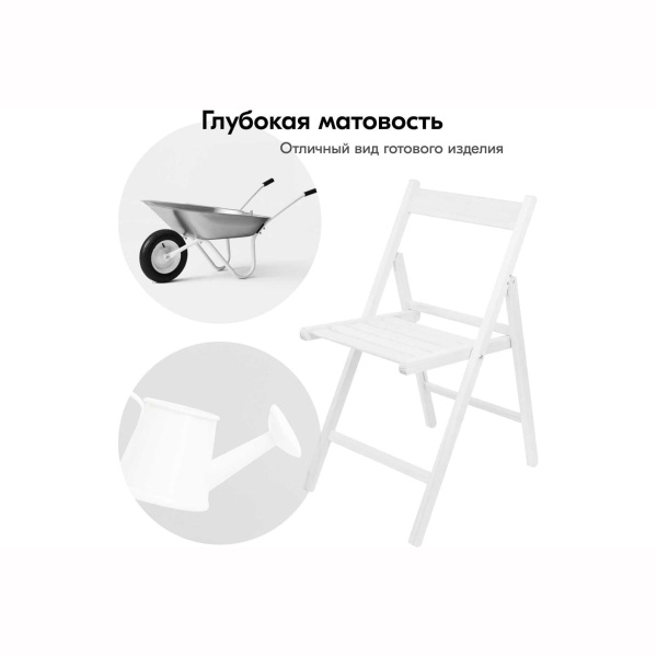 Эмаль Kudo универсальная акриловая  RAL9003 белая матовая