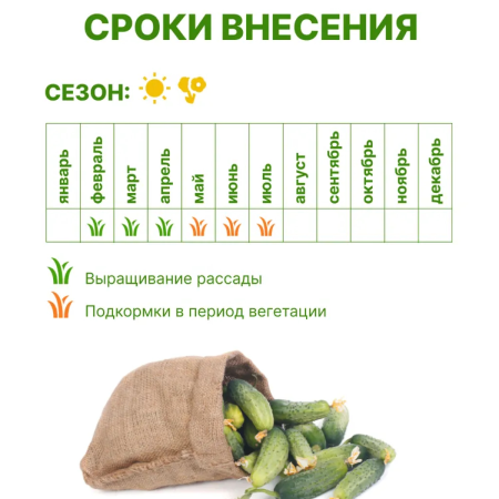 Удобрение минеральное Fertika  Кристалон Огуречный, 100 гр.