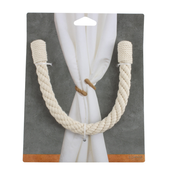Держатель для штор Luance COTTON TIEBACK белый 250503