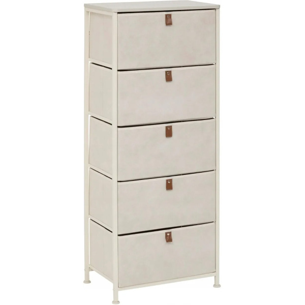 Комод текстильный 5Five Tissa 5 секций 45х30х114 см бежевый 193571BA