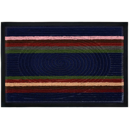 Коврик придверный,"COMFORT"  40*60 см,  синий VORTEX/20