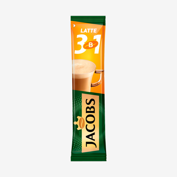 Кофе Якобс 3в1 Latte 13г