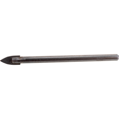 Сверло по керамической плитке и стеклу, 6 мм, цилиндрический хвостовик// Matrix