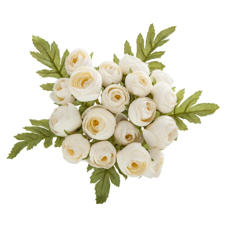 Букет искусственных растений Atmosphera Camelia 18 шт 30 см 155721