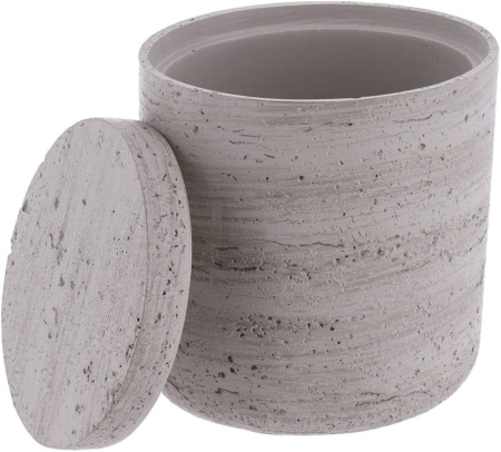 Органайзер для хранения ватных дисков Tendance CONCRETE EFFECT 67174180